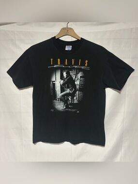 Vintage 1992 Travis Tritt Concert Tour T-Shirt Single Stitch Black Size XL